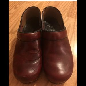 Dansko professional cordovan Cabrini clogs
